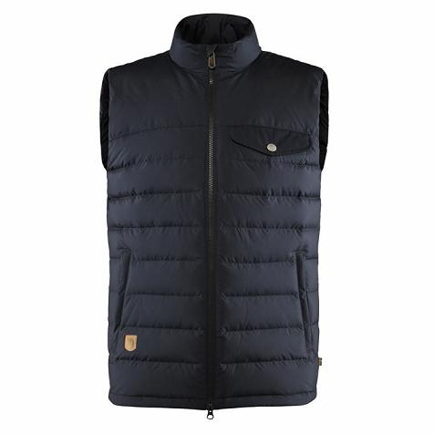 Fjällräven Greenland Vest Navy Singapore For Men (SG-435255)